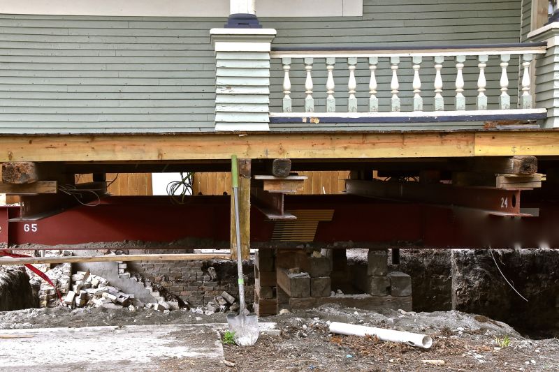 Foundation Being Lifted