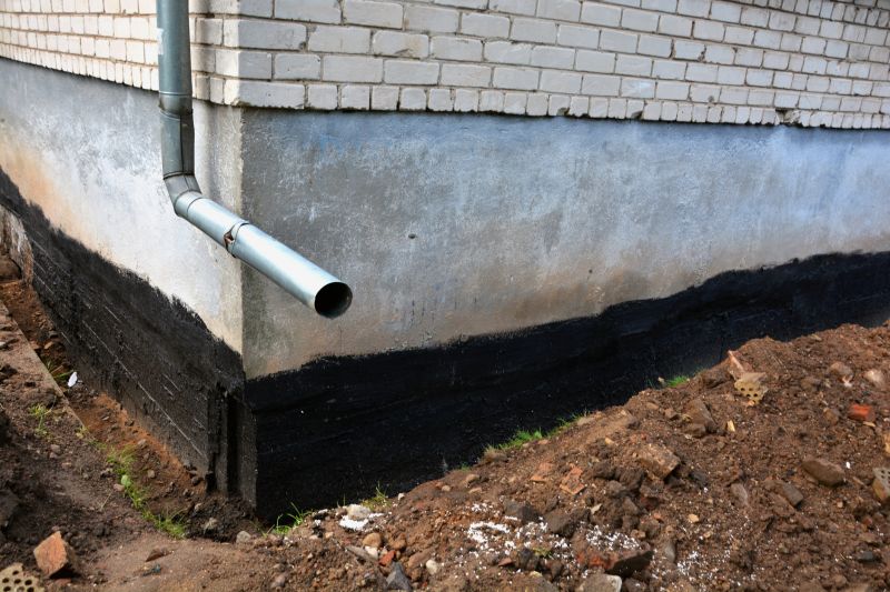 Exterior Drainage System Setup